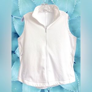 Nike Golf Therma-fit White Sleeveless Vest Size XL